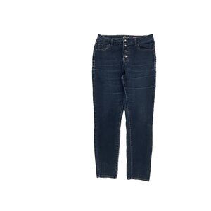 Faith Jeans Skinny Button Fly Women's' size 8 Dark Wash BLue Denim jeans